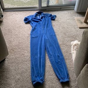 Frances Henaghan vintage blue jumpsuit size 6